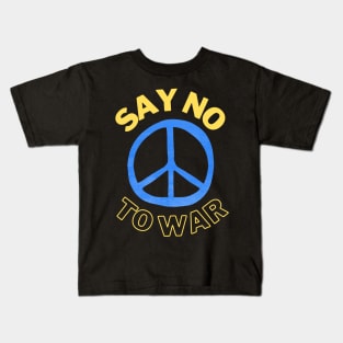 Say No Kids T-Shirt